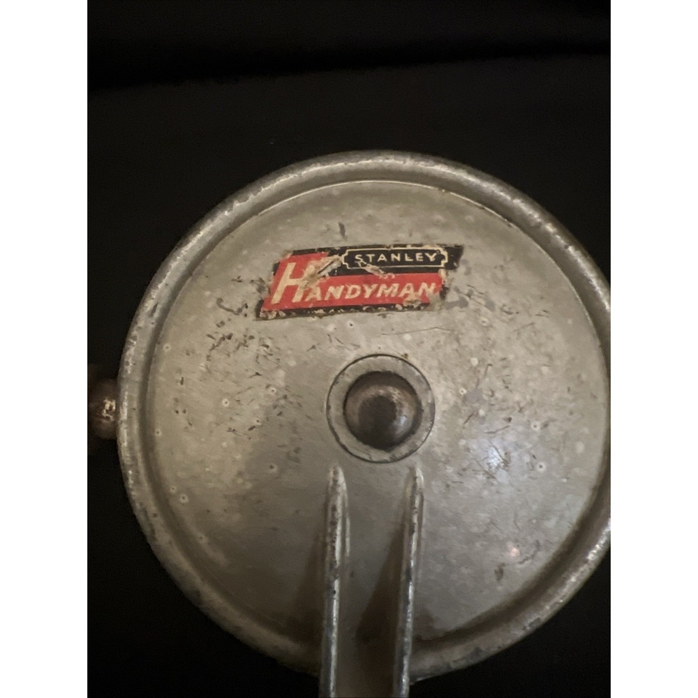 Vintage Stanley Handyman Hand Drill Mid Century Made In USA - Picture 2 of 15